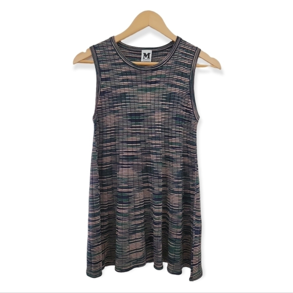 Missoni Ribbed Sweater Tank Top S